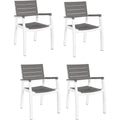 poltrone bianco per sala da pranzo