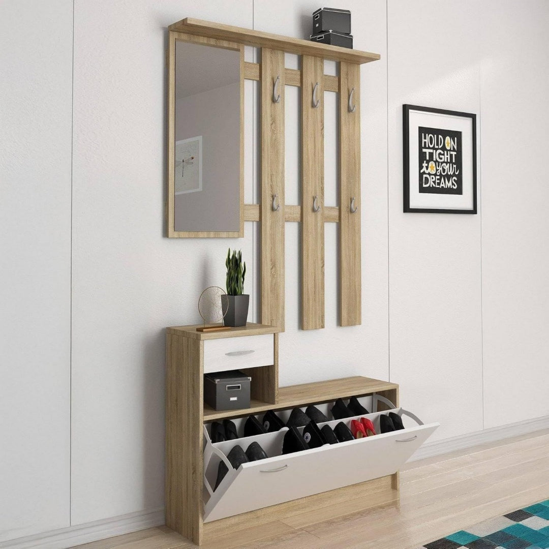set arredo ingresso bianco per doppio
