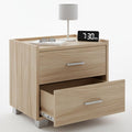 comodini legno per ingresso letto