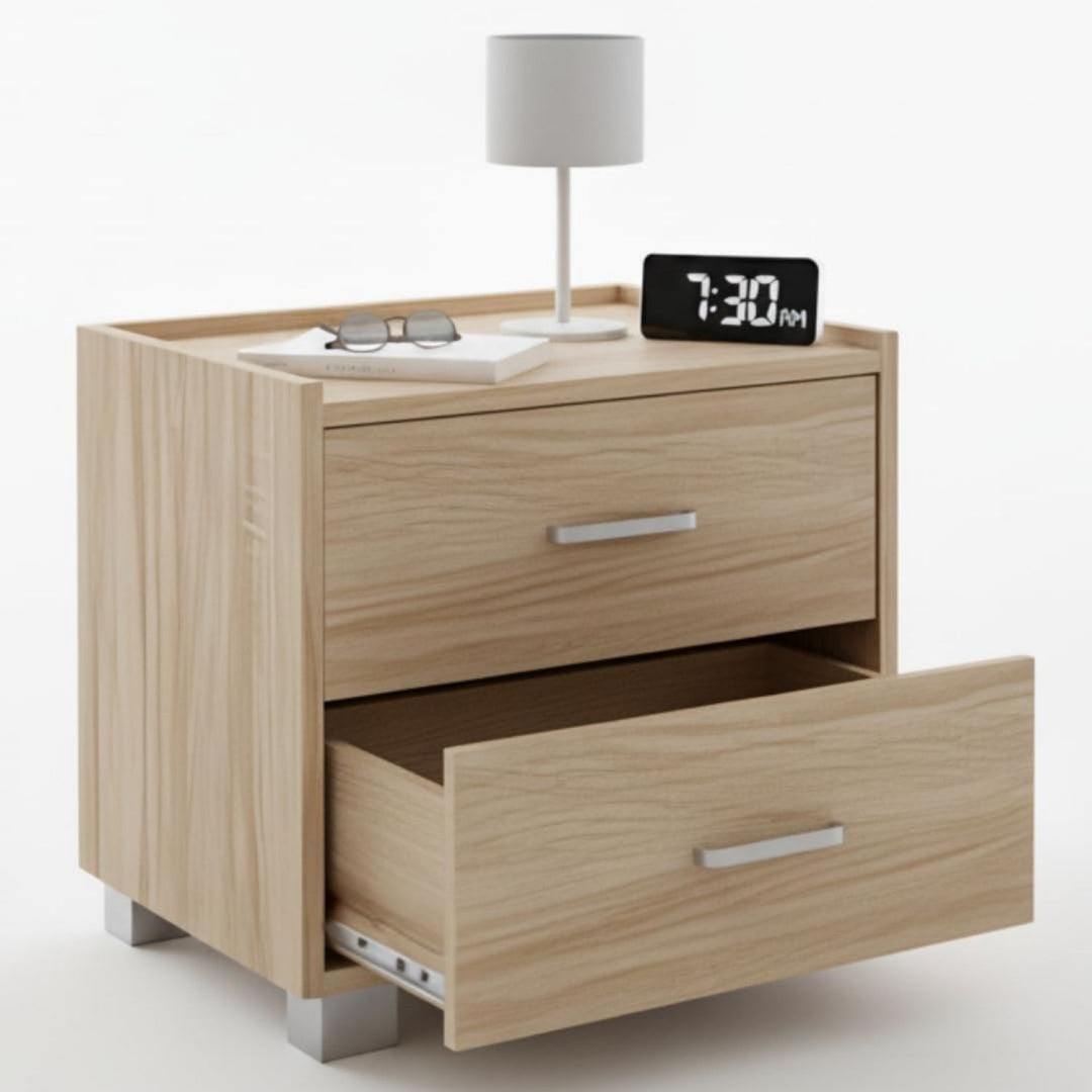 comodini legno per ingresso letto