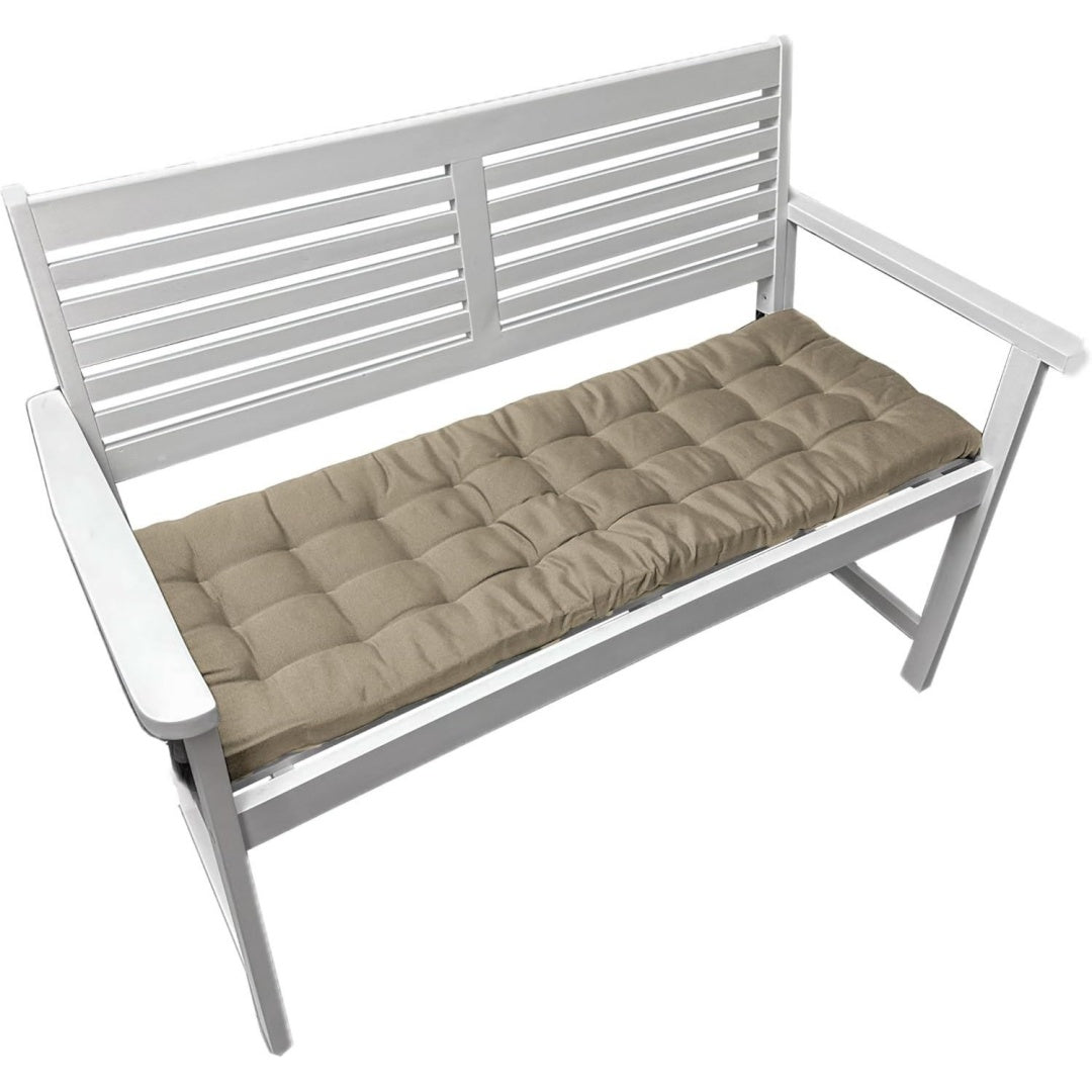 cuscini per panche beige sala da pranzo relax